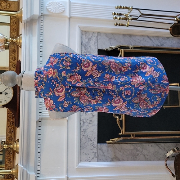 J.Crew Liberty Flora Ruffled Top - Picture 6 of 10